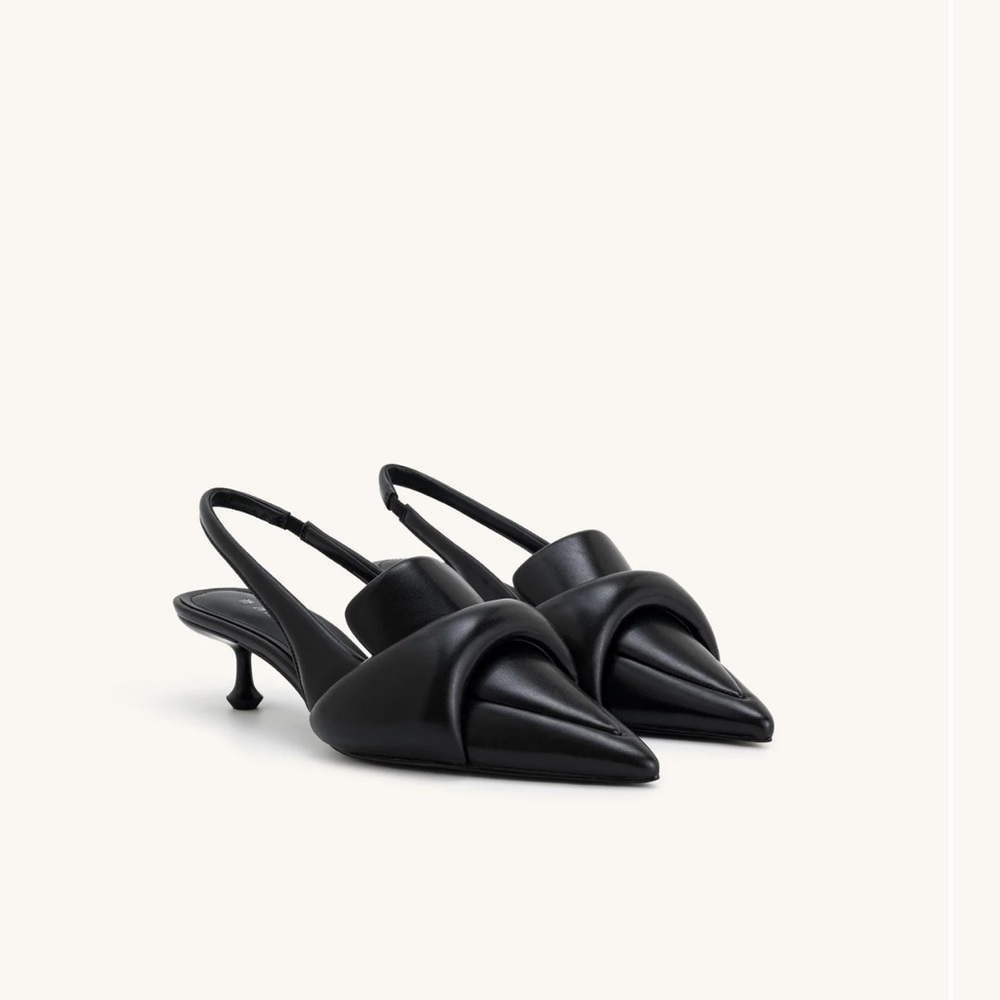 JW PEI Cara padded kitten heels. Never been worn, size 7 womens